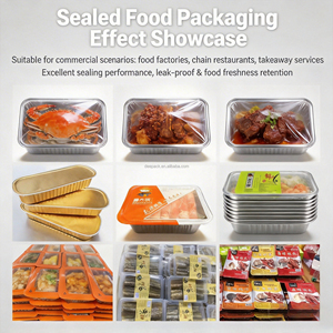 Máquina de Sellado Neumática Inteligente con Panel de Control PLC y Posicionamiento SICK para Todas las Aplicaciones Industriales y Comerciales - Product Image 6