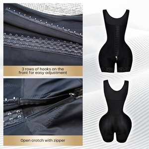 Post Surgery Shaper Zipper Faja <strong>Tummy</strong> <strong>Control</strong> Compression Bbl Columbian High Waist Garment Wide-strap <strong>Shapewear</strong> - Product Image 6