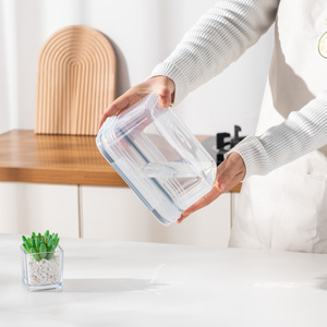 Hot-bán 3-mảnh thiết lập của nhấp tủ lạnh kín Độ ẩm bảo quản hộp - Product Image 5