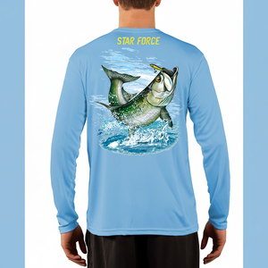 Ligero suave Anti-UV pesca al aire libre ropa deportiva hombres manga larga protección solar pesca camisa ropa - Product Image 1