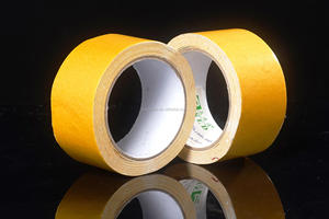 Cinta de Tela de Vidrio Acrílica de Doble Cara de Alta Adhesión, Sensible a la Presión, de Fusión en Caliente, Fácil de Rasgar, Conformable a Superficies Irregulares - Product Image 2