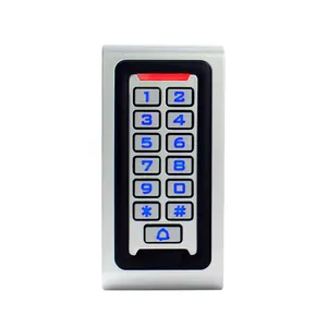 Metal keyboard IP68 waterproof access control security control system EM ID card reader independent door RFID access control