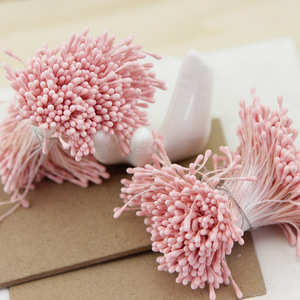 350 Pistilos Artificiales Escarchados Multicolor de 2 mm, Núcleos de Flores Hechos a Mano para Crear Ramos de Flores con Limpiapipas - Product Image 3