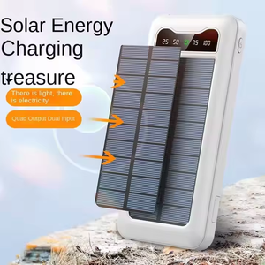 Vente en gros propre alimentation à quatre fils 10000 mA grande capacité de charge énergie <span class=keywords><strong>solaire</strong></span> mobile <span class=keywords><strong>Portable</strong></span> téléphone mobile extérieur universel - Product Image 2