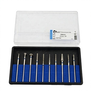 Fraises diamantées de laboratoire dentaire polissage HP Diamond BURS - Product Image 1