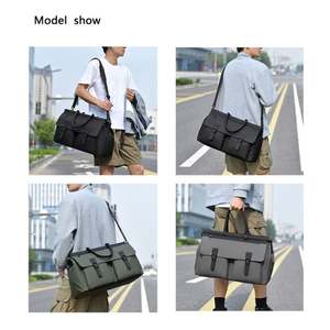 Sac de Voyage de Luxe Imperméable Designer Personnalisé pour Homme, Sac de Sport et de Gym Anti-Vol Tendance, Sac Bandoulière pour Activités de Plein Air - Product Image 6