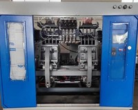 Machine de soufflage de bouteilles en plastique double station la machine de soufflage de bouteilles de lait machine de soufflage de bouteilles en PEHD PP PE