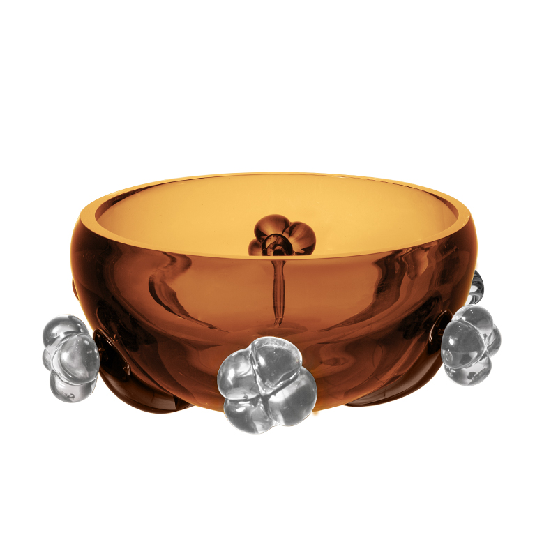 Piatto di frutta ambra