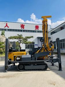 가정 농장에 대한 260 미터 전체 유압 크롤러 물 우물 드릴링 장비 디젤 새로운 기어 박스 펌프 락 드릴 - Product Image 3