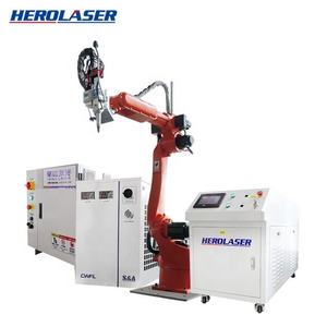 เครื่องเชื่อมเลเซอร์หุ่นยนต์ ABB 1000w 2000w 3000w หุ่นยนต์เชื่อมแบบอัตโนมัติเต็มรูปแบบ แขนกลเชื่อมเลเซอร์ 6 แกน - Product Image 2