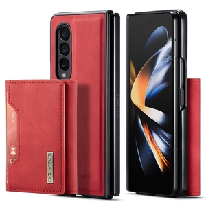 Para Samsung <span class=keywords><strong>Galaxy</strong></span> Z Fold 4 <span class=keywords><strong>2</strong></span> en 1 funda de tarjeta de crédito con soporte, para <span class=keywords><strong>Galaxy</strong></span> Z Fold 5/6 funda de billetera desmontable - Product Image 1