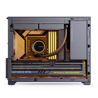 Boîtier PC de bureau Micro ATX JON-SBO D32 PRO, haute compatibilité, mini châssis de jeu, prend en charge le refroidisseur liquide de 240 mm