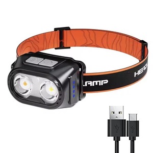 New siêu sáng 1200mAh cảm biến mạnh mẽ nhiều nguồn ánh sáng có thể điều chỉnh <span class=keywords><strong>USB</strong></span> sạc chiến thuật đèn pin Led Đèn Pha - Product Image 1