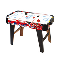 Mini table de hockey sur air intérieur en bois de 33 pouces YUANDA C3005 EN71 jouet de sport pliant certifié pour jeu de fête pour enfants
