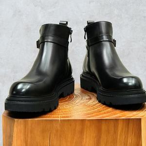 Chaussures habillées classiques en cuir pour hommes, style Oxford, avec semelle amortissante, idéales pour le bureau - Product Image 4