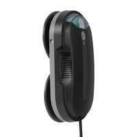 Kit de Robot Limpiacristales con Pulverizador y Diseño Telescópico, Motor Eléctrico sin Escobillas, Ecológico, Limpieza Automática sin Rayas