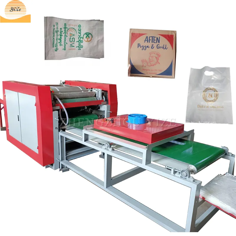 Không Dệt Nylon Túi Vải Túi Gạo Bao Tải Máy In Offset Flexo Pizza Box Máy In