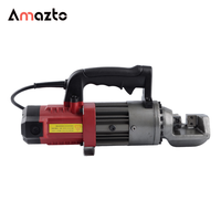Machine de découpe électrique portative RC-16 pour barres d'armature/acier, compacte et branchable, pour chantier et atelier