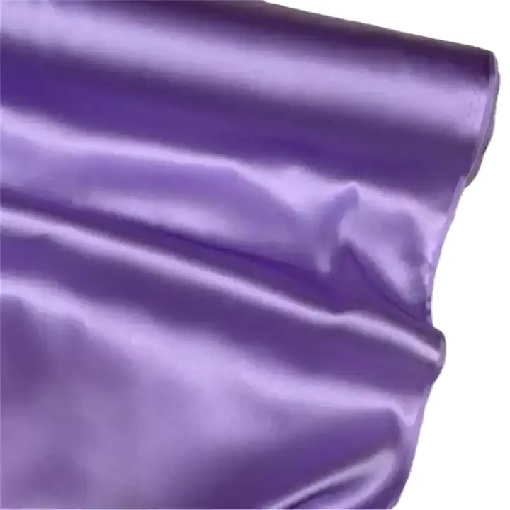 19 m/m sáng bóng đàn hồi dâu Spandex lụa căng satin vải cho phụ nữ sang trọng ăn mặc 54"