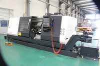 Tour CNC horizontal incliné léger pour applications ferroviaires TCK630Y TCK800Y à double broche