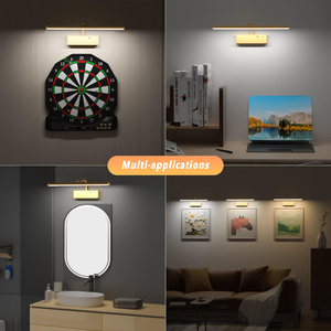 <b>Wireless</b> Art Picture Light Wall Mounted Painting Light with Remote & Timer, Dimmable Battery Powered Light for Gallery, Display - Product Image 3