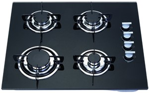 Meilleure vente GPL/NG <span class=keywords><strong>Allumage</strong></span> par impulsions Brûleurs en fonte Cuisinière à gaz à 4 brûleurs - Product Image 3