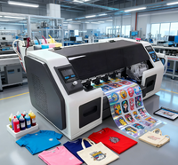 Imprimante DTF professionnelle A3 avec tête d'impression XP600 - Machine d'impression DTF pour t-shirts et textiles 30 cm