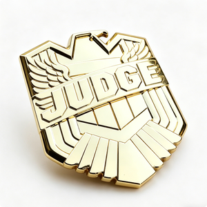 Insignia de Metal Esmaltado, Emblema de Águila 3D, Pin Coleccionable para Cosplay, Decoración de Uniformes, Regalo - Product Image 2