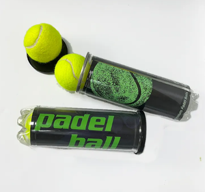 Pelota de Pádel de goma natural y lana 2024 profesional de alta calidad del fabricante de China más nuevo de 45%. - Product Image 2