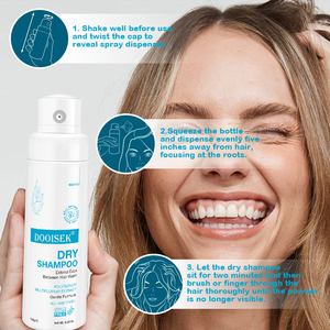 El más nuevo diseño, champú seco orgánico, polvo en aerosol, Control <span class=keywords><strong>de</strong></span> aceite, polvo para el estilo del cabello, My logo, <span class=keywords><strong>productos</strong></span> <span class=keywords><strong>de</strong></span> peluquería - Product Image 3