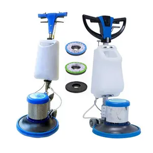 17 inch single brush manual hand push washing machine hotel carpet cleaning machine factory commercial floor scrubbing machine