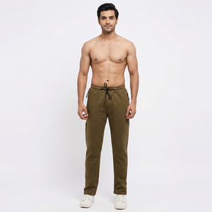 Casual Working Low MOQ Men Cotton Made <b>Trousers</b> High Waist Straight Outdoor Wear Men <b>Trouser</b> - Product Image 1