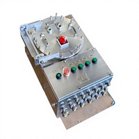 Boîtier de commande d'éclairage antidéflagrant industriel SS304 IP66 Ex Db Eb IIC T6 Gb AC220V 10A pour l'industrie pétrolière, gazière, chimique et marine