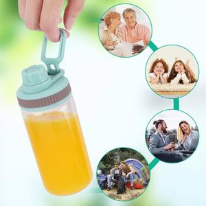 Mini Licuadora Portátil para Cítricos, Recargable por USB, Mezcladora de Smoothies para Frutas y Verduras, de Acero Inoxidable, para Exteriores y Auto - Product Image 6
