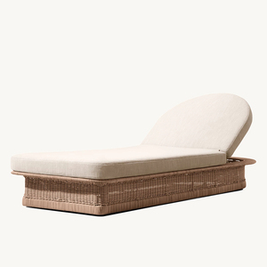 Juego de sillones de jardín de ratán, muebles de exterior, <span class=keywords><strong>tumbona</strong></span> de <span class=keywords><strong>mimbre</strong></span> de ratán y juego de cama de día, juego impermeable para Patio para uso en parque de Hotel - Product Image 2