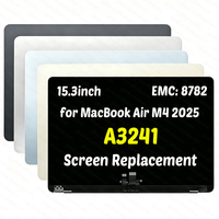 Penggantian Layar LCD untuk MacBook Air 15.3" M4 A3241/A3448 EMC8782 8878 Tahun 2025-2026