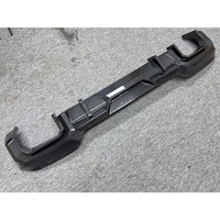 Diffuseur arrière en fibre de carbone véritable avec séparateur arrière 3 pièces pour BMW X3 G01 M40i G08 LCI 2022+ Diffuseur de pare-chocs arrière