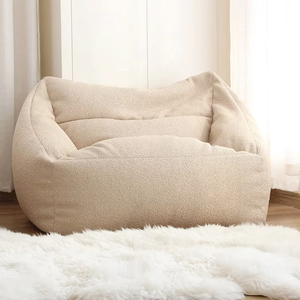 Yiyuan meubles de maison et décoration en gros <span class=keywords><strong>pas</strong></span> <span class=keywords><strong>cher</strong></span> pouf chambre chaise simple paresseux canapé pouf chaise géant pouf chaise - Product Image 3