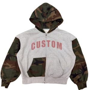 <span class=keywords><strong>เสื้อ</strong></span><span class=keywords><strong>ฮู</strong></span>้ดซิปสีพรางลาย<span class=keywords><strong>ทหาร</strong></span>แบบหนาพิเศษสำหรับผู้ชาย ขายส่ง <span class=keywords><strong>เสื้อ</strong></span><span class=keywords><strong>ฮู</strong></span>้ดสีเทา - Product Image 1