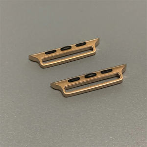 One Paris Design 316L acciaio inossidabile speciale adattatore connettore per <span class=keywords><strong>Apple</strong></span> Watch cinturino 46mm 40mm 42mm 44mm 41mm 45mm - Product Image 6