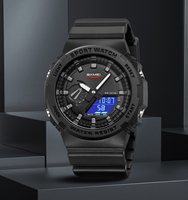 Jam Tangan Digital Pria SKMEI 2351 Multifungsi Kasual Motif Gurun Baru, Jam Tangan Elektronik Paling Populer untuk Remaja