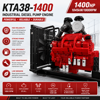 Moteur diesel SCDC authentique KTA38-P1400 1045 kW 1400 CV pour entraînement de pompe et puissance industrielle
