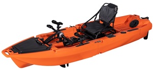 เรือคายัคแบบนั่งบน Yak Outdoors สำหรับตกปลา 1 ที่นั่ง ขนาด 3.1-4 เมตร ดีไซน์แบบต่อประกอบได้ เหมาะสำหรับแม่น้ำ พร้อมระบบขับเคลื่อนด้วยเท้าเหยียบ - Product Image 6