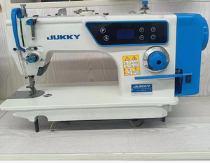 JUKKY  Machine à coudre à point droit à entraînement direct à grande vitesse populaire JK-9802 Machine à coudre industrielle à entraînement direct à grande vitesse à point plat - Product Image 6