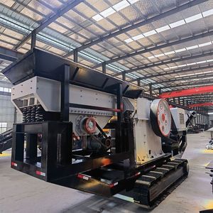 Mobile Crushing Station Tragbarer Crawler-Backen brecher Geeignet für Golderz-Basalt mit SPS-System für Kern komponenten - Product Image 4
