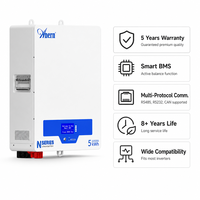 Batterie au lithium-ion LiFePO4 pour stockage d'énergie solaire domestique 5 kVA, 280 Ah, 48 V, 200 Ah, 300 Ah, 10 kWh, 15 kWh