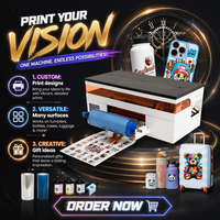 Harga Grosir Printer DTF UV A3 Ukuran 12 Inch Printhead EPS DX7 untuk Usaha Kecil, Cetak Custom, Cetak Hadiah Promosi, Impressora