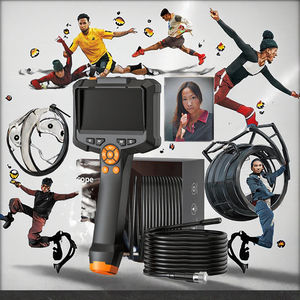 กล้องเอ็นโดสโคปอุตสาหกรรมแบบพกพา หน้าจอ IPS ขนาด 4.3 นิ้ว ความละเอียด 1080P CMOS พร้อมสายเคเบิลแข็ง 1 เมตร สำหรับตรวจสอบรถยนต์และท่อ  สภาพใหม่จากโรงงาน - Product Image 3