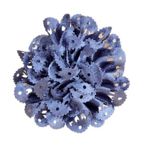 Piezas de arte florales de camelia hechas a mano, corsage de tela de malla calada de 10 cm para accesorios para el cabello y decoraciones de ropa. - Product Image 5