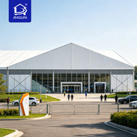 Tente de sport robuste insonorisée pour événements, structure d'arène en aluminium imperméable